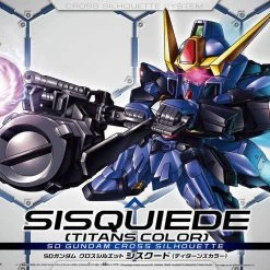 Bandai Gundam SDGCS Cross Silouette #010 LRX-077 Sisquiede [Titans Color] Model Kit