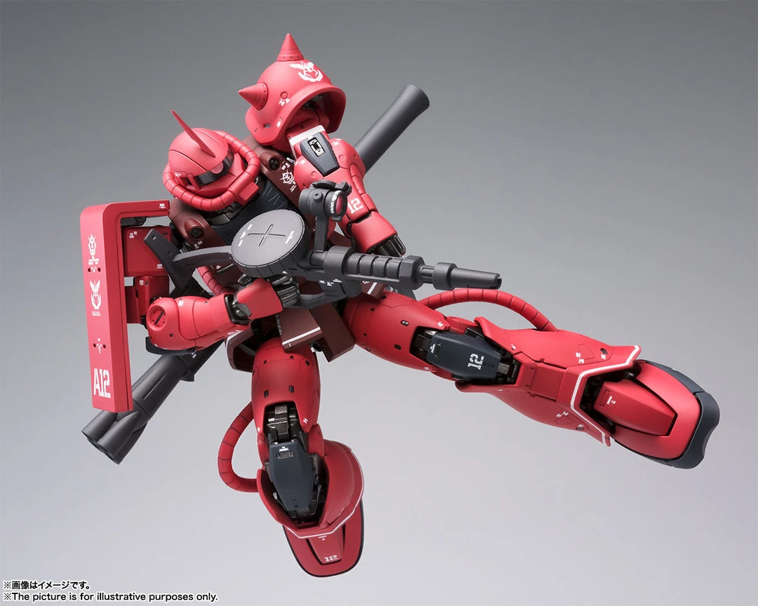 Bandai Gundam Fix Figuration Metal Composite Kidou Senshi Gundam: The Origin GFFMC MS-06S Char Zaku II Custom 9 Bandai Gundam Fix Figuration Metal Composite Kidou Senshi Gundam: The Origin GFFMC MS-06S Char Zaku II Custom