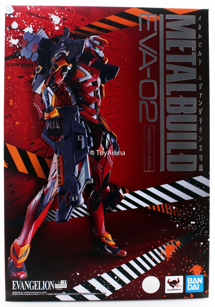 Bandai Metal Build / Metal Composite / Fix Figuration Metal Build Evangelion EVA-02 Production Model Type Neon Genesis Action Figure 3 Bandai Metal Build / Metal Composite / Fix Figuration Metal Build Evangelion EVA-02 Production Model Type Neon Genesis Action Figure