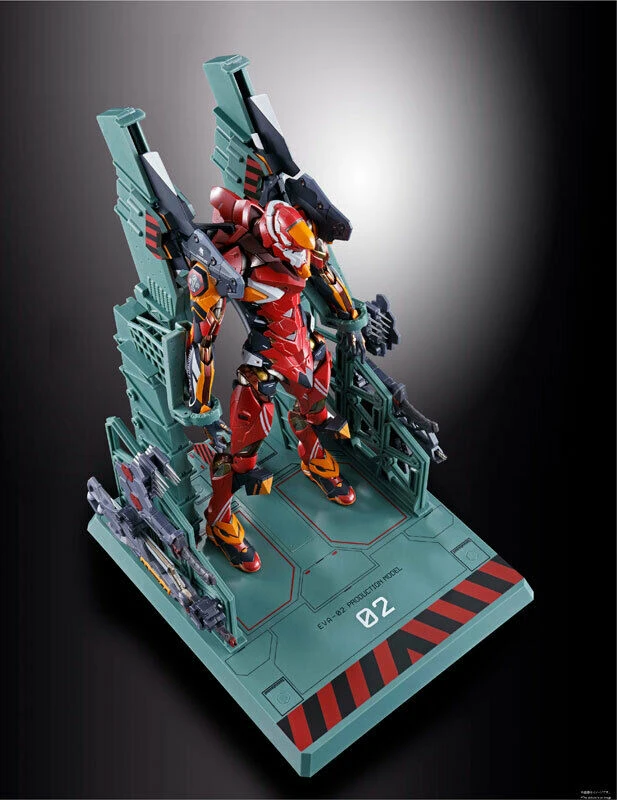 Bandai Metal Build / Metal Composite / Fix Figuration Metal Build Evangelion EVA-02 Production Model Type Neon Genesis Action Figure 4 Bandai Metal Build / Metal Composite / Fix Figuration Metal Build Evangelion EVA-02 Production Model Type Neon Genesis Action Figure
