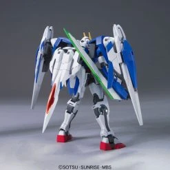 Bandai Gundam 1/144 HG 00 #54 GN-0000 + GNR-010 00 Raiser Gundam + GN Sword III Model Kit