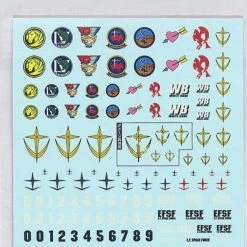 Bandai Gundam Decal #16 For 1/100 EFSF Earth Federation Space Force #1 MS Water Slide/Transfer Decals