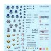 Bandai Gundam Decal #18 For 1/100 Gundam Seed Series MS Water Slide/Transfer Decals 1 Bandai Gundam Decal #18 For 1/100 Gundam Seed Series MS Water Slide/Transfer Decals