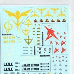 Bandai Gundam Decal #23 For 1/100 Mobile Suit Char's Counterattack Series Water Slide/Transfer Decals