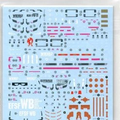 Bandai Gundam Decal #97 For 1/100 MG Master Grade RX-78-2 Gundam 3.0 Water Slide/Transfer Decals