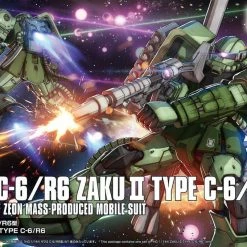 Bandai Gundam 1/144 HG The Origin #025 MS-06C-6/R6 Zaku II Type C-6/R6 Model Kit
