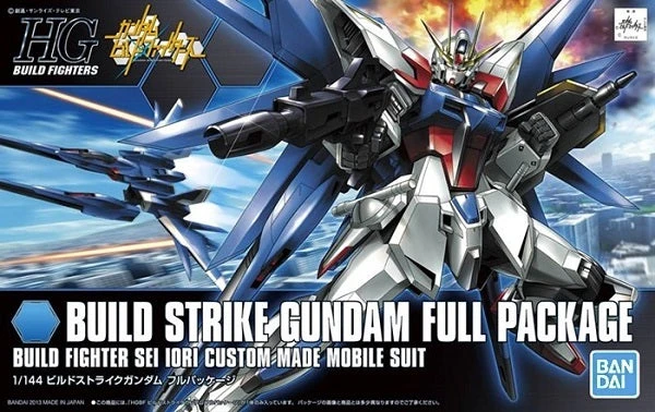 Bandai Gundam 1/144 HGBF #001 GAT-X105B/FP Build Strike Gundam Full Package Build Fighters Model Kit 9 Bandai Gundam 1/144 HGBF #001 GAT-X105B/FP Build Strike Gundam Full Package Build Fighters Model Kit
