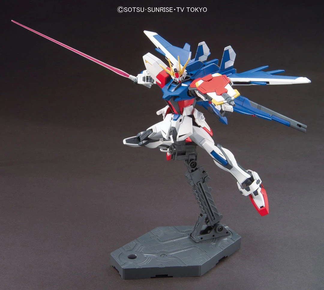 Bandai Gundam 1/144 HGBF #001 GAT-X105B/FP Build Strike Gundam Full Package Build Fighters Model Kit 6 Bandai Gundam 1/144 HGBF #001 GAT-X105B/FP Build Strike Gundam Full Package Build Fighters Model Kit