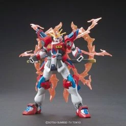 Bandai Gundam 1/144 HGBF #043 KMK-B01 Kamiki Burning Gundam Build Fighters Model Kit