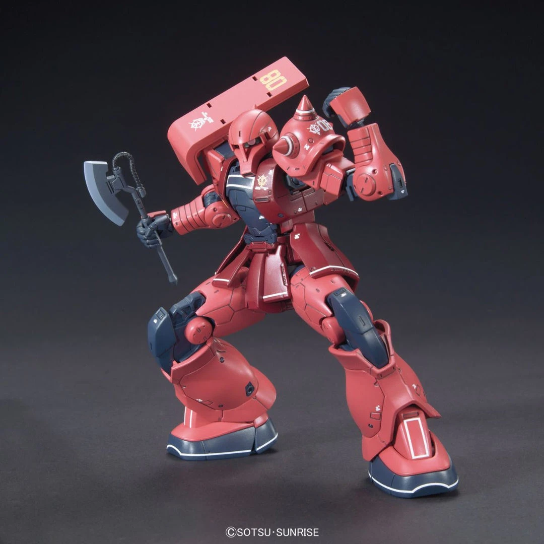 Bandai Gundam 1/144 HG The Origin #13 MS-05S Char Aznable Zaku I Model Kit 5 Bandai Gundam 1/144 HG The Origin #13 MS-05S Char Aznable Zaku I Model Kit