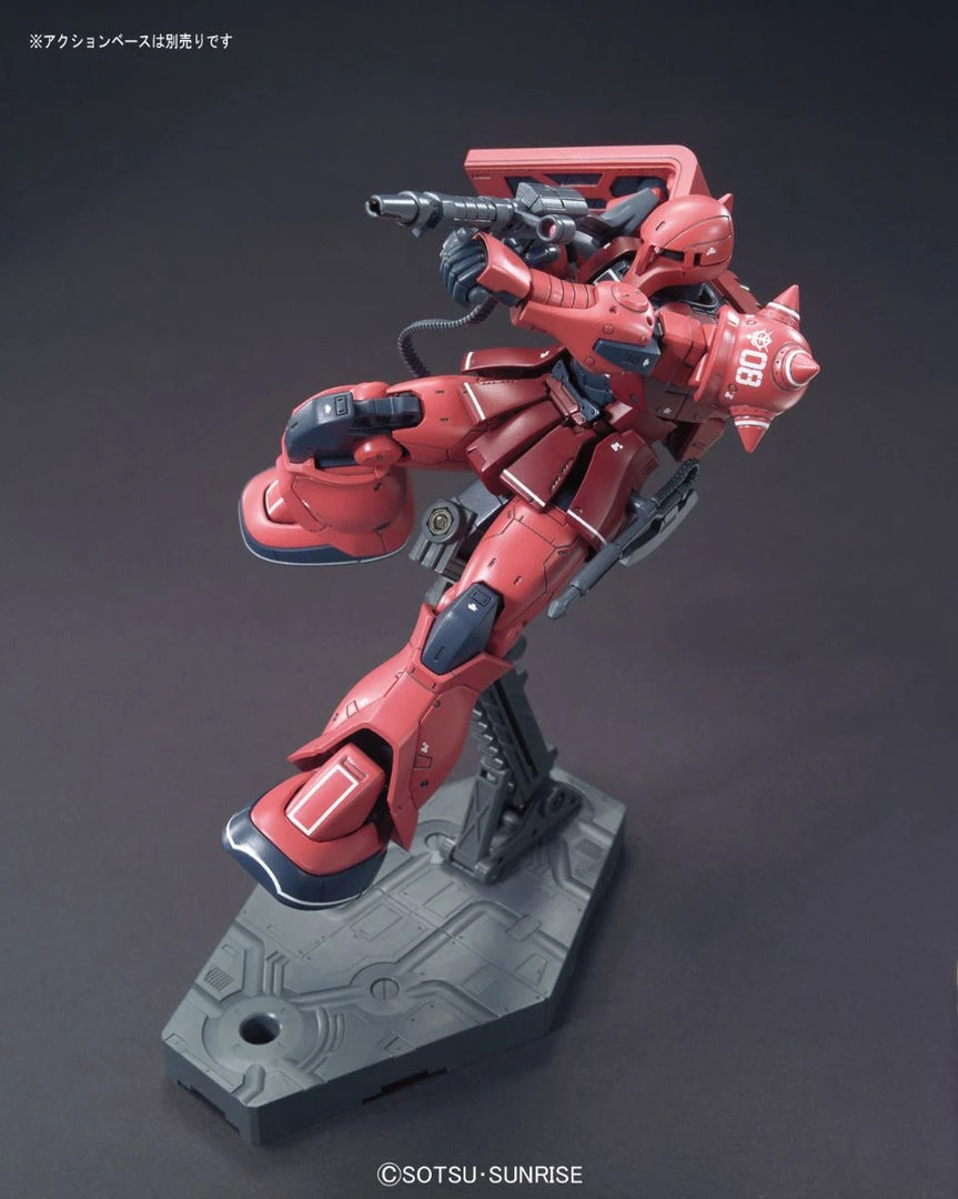 Bandai Gundam 1/144 HG The Origin #13 MS-05S Char Aznable Zaku I Model Kit 6 Bandai Gundam 1/144 HG The Origin #13 MS-05S Char Aznable Zaku I Model Kit