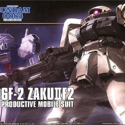 Bandai Gundam 1/144 HGUC #107 0083 Stardust Memory MS-06F-2 Zaku II F2 (EFSF Ver.) Model Kit