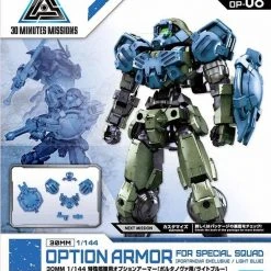 Bandai 30 Minutes Missions Option Armor OP-08 For Special Squad Portanova Exclusive Light Blue Armor Set Kit