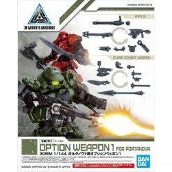 Bandai 30 Minutes Missions 30MM #W-02 1/144 Option Weapon Part Set 2 For Portanova Model Kit