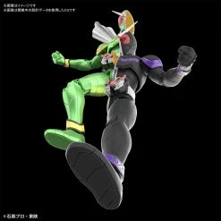 Bandai Figure-rise Standard Kamen Masked Rider Double Cyclone Joker Plastic Model Kit Figure Rise Model Kits