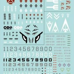 Bandai Gundam Decal #103 For Mobile Suit Gundam Iron-Blooded Orphans Multiuse #01 Water Slide/Transfer Decals