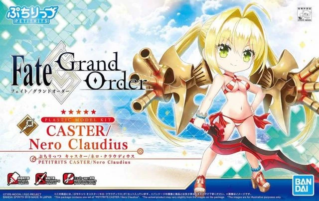 Other Model Kits/ Accessories Bandai Petitrits #02 Fate/ Grand Order Caster (Nero Claudius) Model Kit 3 Other Model Kits/ Accessories Bandai Petitrits #02 Fate/ Grand Order Caster (Nero Claudius) Model Kit