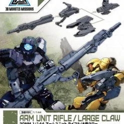 30 Minutes Missions / Sisters Kits Bandai 30 Minutes Missions 30MM #W-04 1/144 Arm Unit Rifle / Large Claw Weapon Set Model Kit