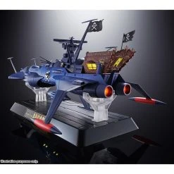 Bandai Soul Of Chogokin GX-93 Space Pirate Captain Harlock Space Pirate Battleship Arcadia Action Figure 12 Bandai Soul Of Chogokin GX-93 Space Pirate Captain Harlock Space Pirate Battleship Arcadia Action Figure
