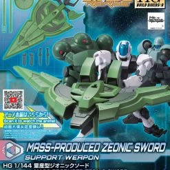 Bandai Gundam 1/144 HGBD:R #012 Mass-Produced Zeonic Sword Build Divers Re: Rise Model Kit