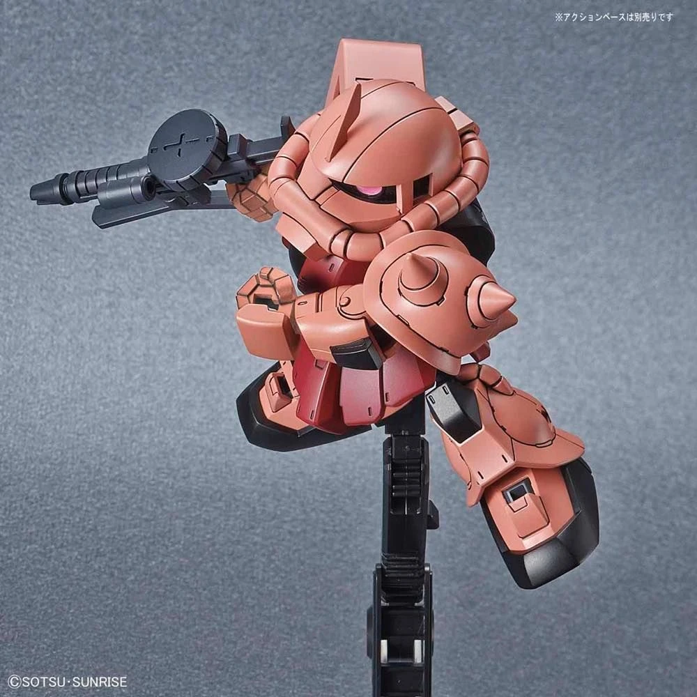 Bandai Gundam SDGCS Cross Silouette #14 MS-06S Char's Zaku II Model Kit 8 Bandai Gundam SDGCS Cross Silouette #14 MS-06S Char's Zaku II Model Kit