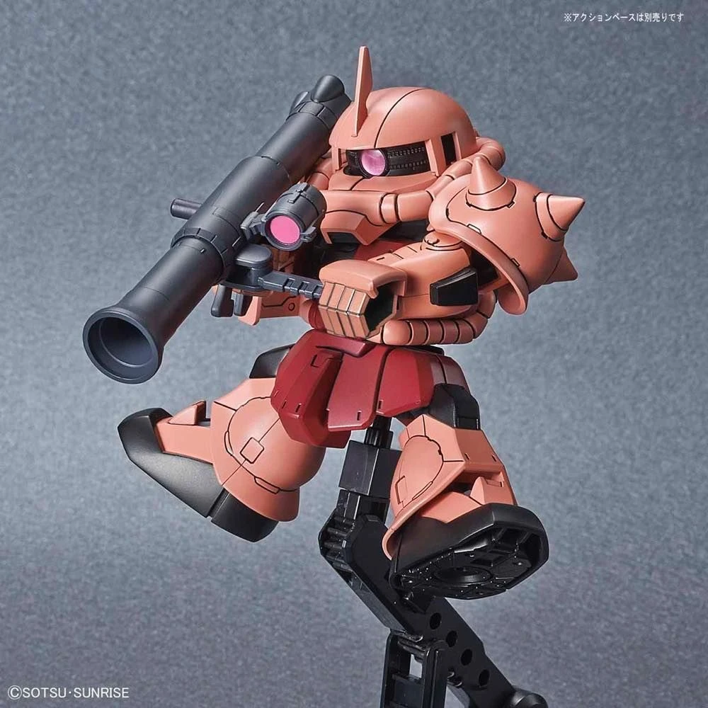 Bandai Gundam SDGCS Cross Silouette #14 MS-06S Char's Zaku II Model Kit 9 Bandai Gundam SDGCS Cross Silouette #14 MS-06S Char's Zaku II Model Kit