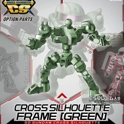 Bandai Other Model Kits/ Accessories SDCS OP-06 Cross Silhouette Frame (Green) Model Kit