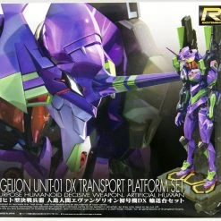 Bandai RG Neon Genesis Evangelion Unit-01 Test Type (DX Transport Stand Set) Model Kit