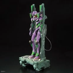 Bandai RG Neon Genesis Evangelion Unit-01 Test Type (DX Transport Stand Set) Model Kit