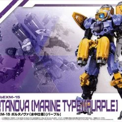 Bandai 30 Minutes Missions 30MM 1/144 BEXM-15 Portanova Marine Type (Purple) Model Kit 30 Minutes Missions / Sisters Kits