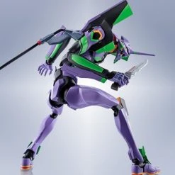 Bandai Robot Spirits Damashii #R-268 Eva Test Type-01 Rebuild Of Evangelion Action Figure