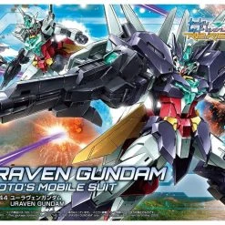 Bandai Gundam 1/144 HGBD:R #023 PFF-X7II/U7 Uraven Gundam Build Divers Re: Rise Model Kit