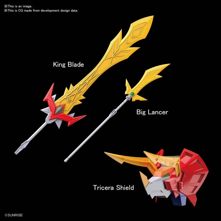 Bandai HG 1/300 Eldoran Series Nekketsu Saikyo Go-Saurer Gran Saurer Model Kit Other Model Kits/ Accessories 6 Bandai HG 1/300 Eldoran Series Nekketsu Saikyo Go-Saurer Gran Saurer Model Kit Other Model Kits/ Accessories