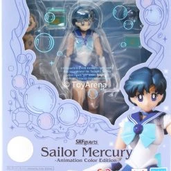 Bandai S.H. Figuarts Sailor Mercury Animation Color Edition Sailor Moon Action Figure