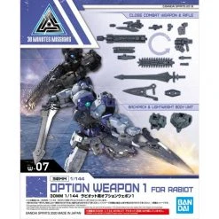 30 Minutes Missions / Sisters Kits Bandai 30 Minutes Missions 30MM #W-07 1/144 Option Weapon Part Set 1 For Rabiot Model Kit