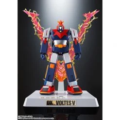 Bandai DX Soul Of Chogokin Super Electromagnetic Machine Voltes V Action Figure