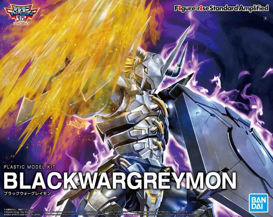 Bandai Figure Rise Model Kits Figure-rise Standard Digimon Adventure Zero Two 02 Black Wargreymon (Amplified) Model Kit 10 Bandai Figure Rise Model Kits Figure-rise Standard Digimon Adventure Zero Two 02 Black Wargreymon (Amplified) Model Kit