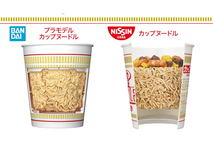 Bandai Nissin 1/1 Best Hit Chronicle Series Cup Noodle Model Kit 5 Bandai Nissin 1/1 Best Hit Chronicle Series Cup Noodle Model Kit