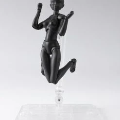 Bandai S.H. Figuarts Woman Female Body Chan Solid Black Color Ver. DX Set 2 Action Figure
