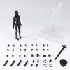 Bandai S.H. Figuarts Woman Female Body Chan Solid Black Color Ver. DX Set 2 Action Figure