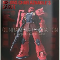 Bandai Gundam Fix Figuration Metal Composite Kidou Senshi Gundam: The Origin GFFMC MS-05S Zaku I Char Custom