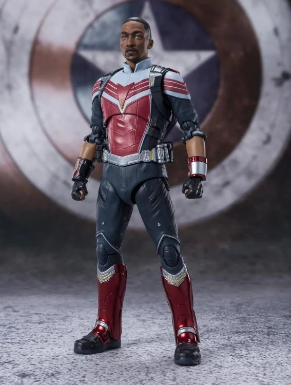 Bandai S.H. Figuarts The Falcon And The Winter Soldier The Falcon Action Figure S. H. Figuarts 6 Bandai S.H. Figuarts The Falcon And The Winter Soldier The Falcon Action Figure S. H. Figuarts