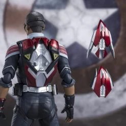 Bandai S.H. Figuarts The Falcon And The Winter Soldier The Falcon Action Figure S. H. Figuarts 13 Bandai S.H. Figuarts The Falcon And The Winter Soldier The Falcon Action Figure S. H. Figuarts
