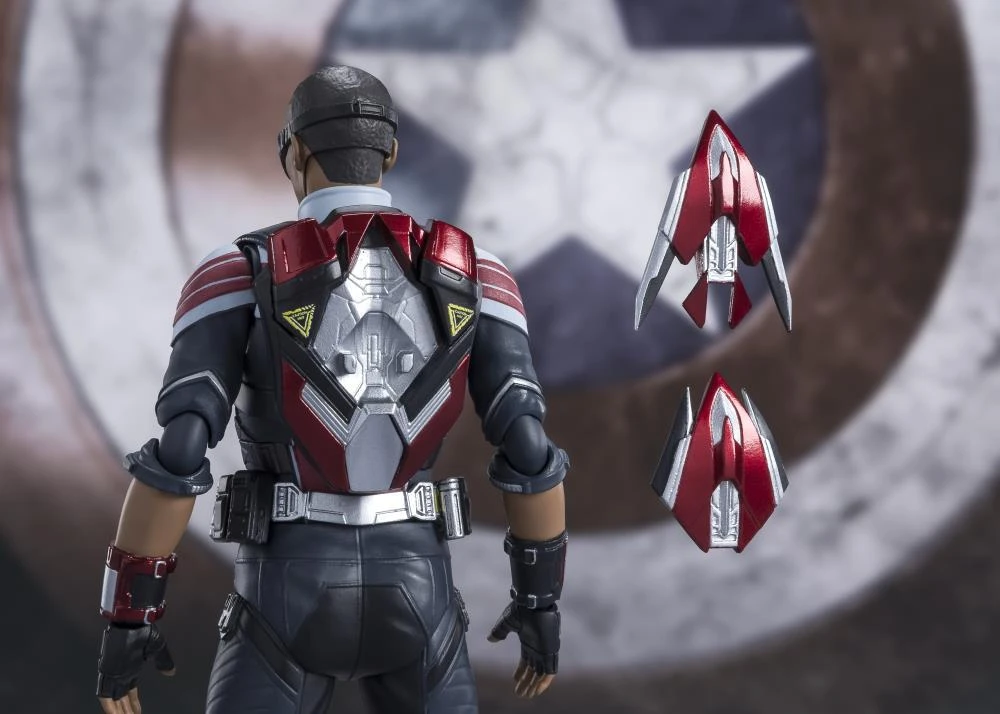 Bandai S.H. Figuarts The Falcon And The Winter Soldier The Falcon Action Figure S. H. Figuarts 7 Bandai S.H. Figuarts The Falcon And The Winter Soldier The Falcon Action Figure S. H. Figuarts