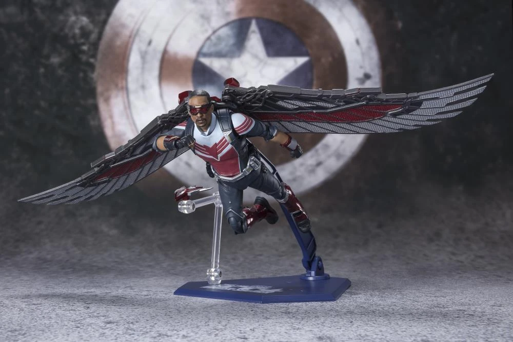 Bandai S.H. Figuarts The Falcon And The Winter Soldier The Falcon Action Figure S. H. Figuarts 3 Bandai S.H. Figuarts The Falcon And The Winter Soldier The Falcon Action Figure S. H. Figuarts