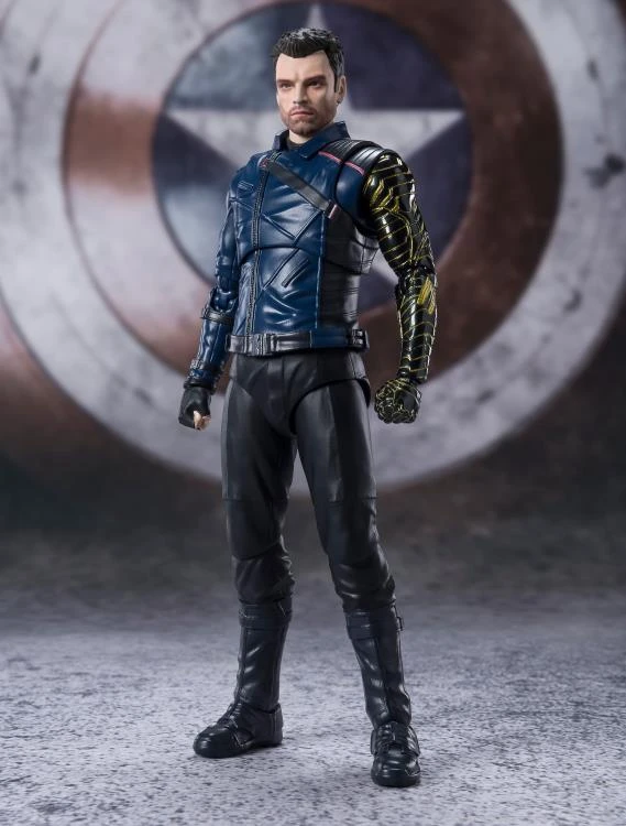 Bandai S. H. Figuarts S.H. Figuarts The Falcon And The Winter Soldier Bucky Barnes Action Figure 3 Bandai S. H. Figuarts S.H. Figuarts The Falcon And The Winter Soldier Bucky Barnes Action Figure