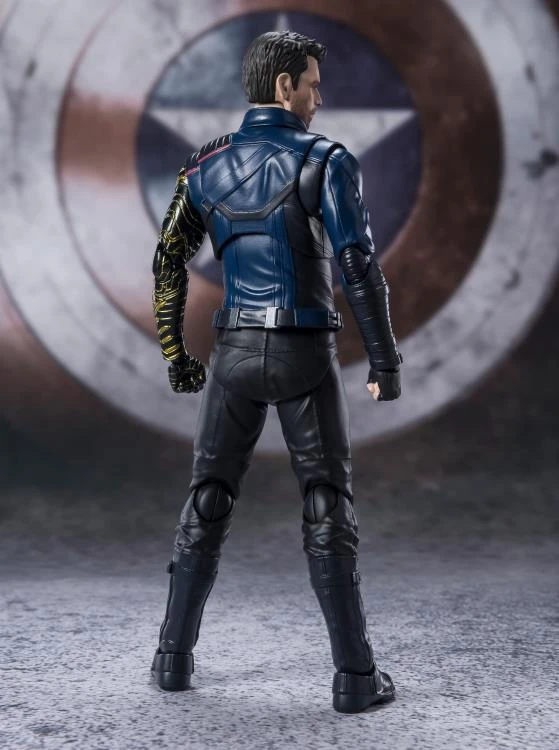 Bandai S. H. Figuarts S.H. Figuarts The Falcon And The Winter Soldier Bucky Barnes Action Figure 4 Bandai S. H. Figuarts S.H. Figuarts The Falcon And The Winter Soldier Bucky Barnes Action Figure