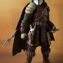 Bandai Tamashii Nations Movie Realization Star Wars The Mandalorian Mei Sho Ronin Mandalorian Action Figure 11 Bandai Tamashii Nations Movie Realization Star Wars The Mandalorian Mei Sho Ronin Mandalorian Action Figure