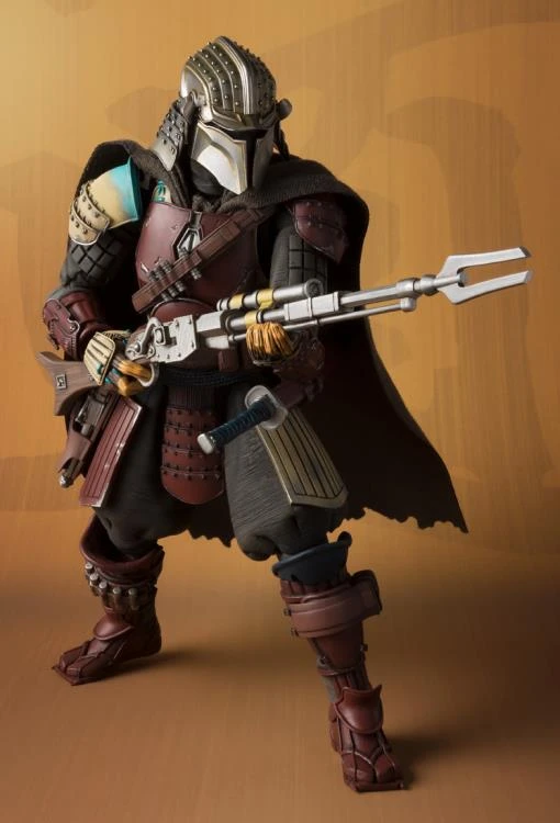 Bandai Tamashii Nations Movie Realization Star Wars The Mandalorian Mei Sho Ronin Mandalorian Action Figure 8 Bandai Tamashii Nations Movie Realization Star Wars The Mandalorian Mei Sho Ronin Mandalorian Action Figure