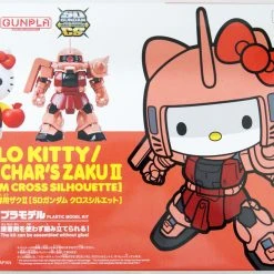 Bandai Gundam SDGCS Cross Silouette Hello Kitty X MS-06S Char's Zaku II Model Kit
